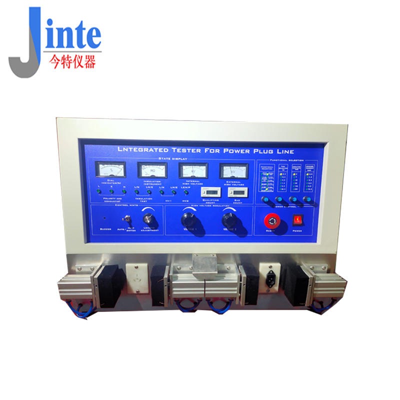 上海插头线综合测试仪 插头线高压测试机 电源插头线综合测试仪