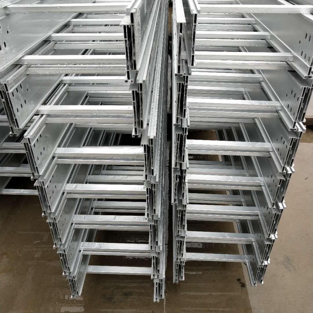 铝合金电缆桥架 槽式 梯式 单梯边 双梯边系列铝合金大跨距桥架 认准森能 厂家直供