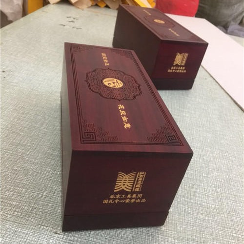 北京同仁堂保健药酒包装木盒 木制 DFG礼品中药材包装盒厂家订做图片