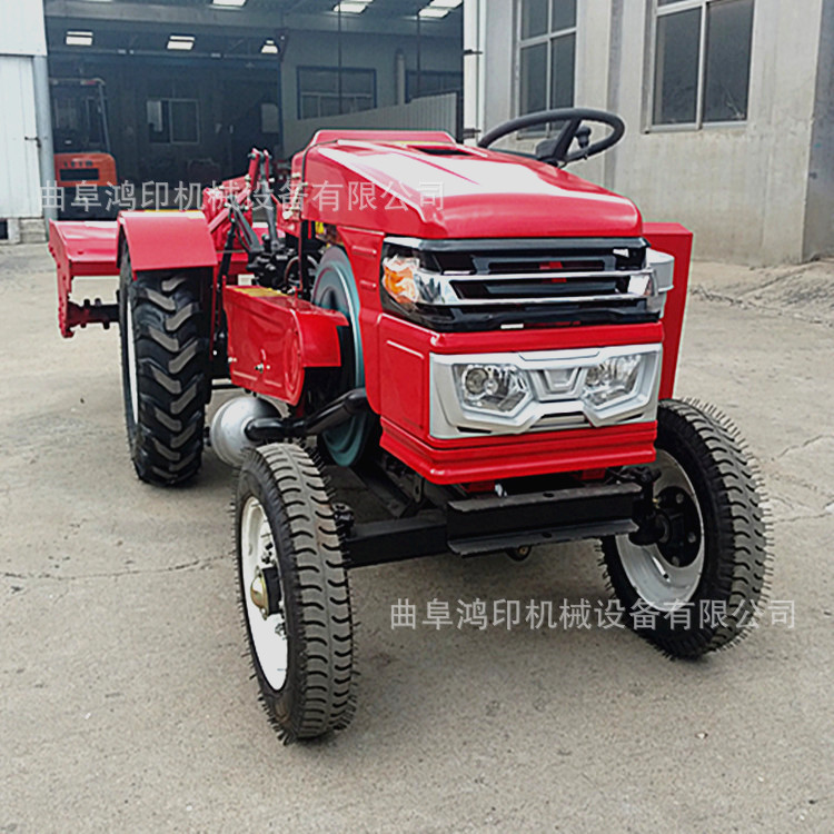 小型农用单缸拖拉机 25马力四轮拖拉机 用于农业大棚和农田旋耕