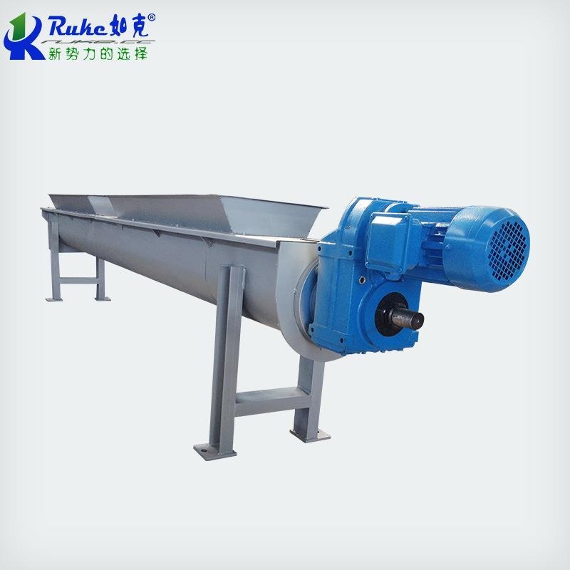 专业生产耐高温槽式螺旋输送机   污水处理输送机   双向螺旋送料机 不锈钢材质质量保证