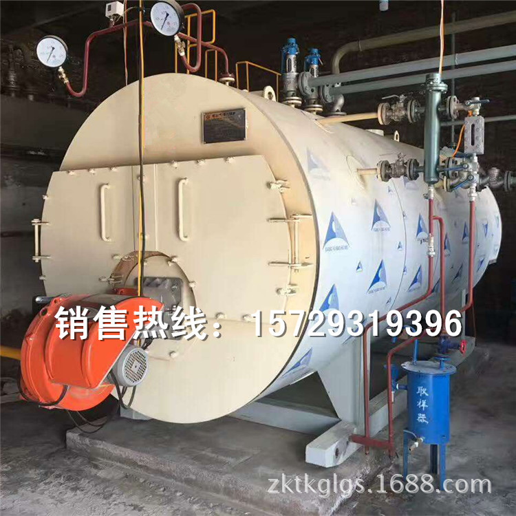 河南工業蒸汽鍋爐廠家直銷 新型 WNS系列燃油燃氣兩用鍋爐價格示例圖46