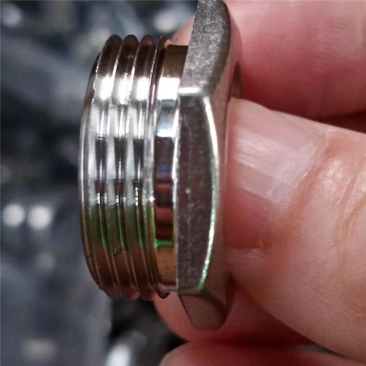 厂家直供 不锈钢英制螺纹压盖 阀门配件 中轴不锈钢螺帽 来图定制