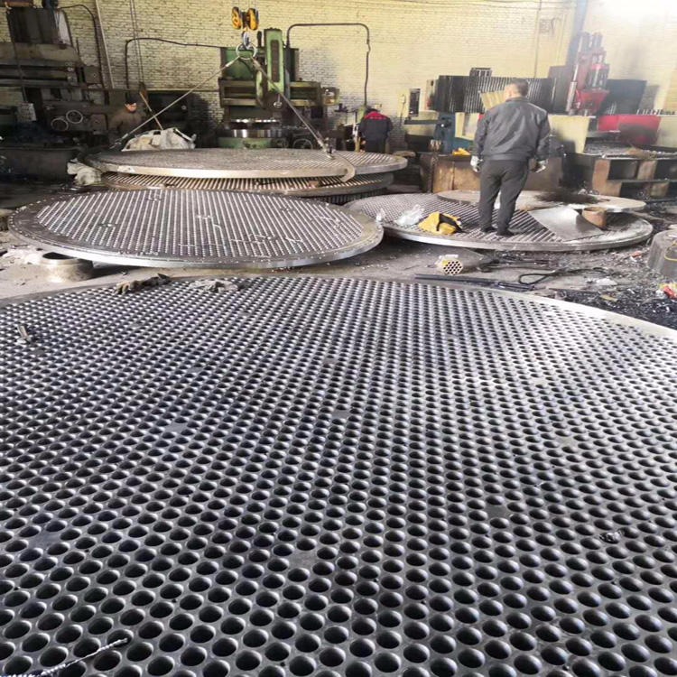堆焊304管板 大型堆焊管板定做厂家，压力容器管板定做 图纸管板定做 昊诚管道