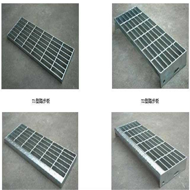镀锌钢格栅踏板 专业生产热镀锌钢格板 钢梯专用脚踏板价格