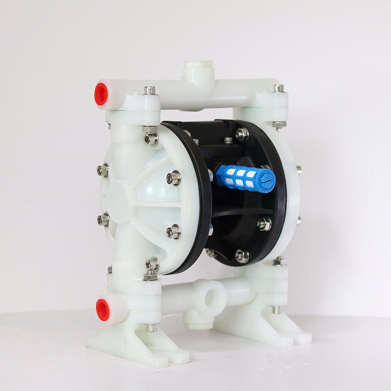 QBY3-15F型塑料气动隔膜泵 液体化工隔膜泵 上奥牌无阻塞隔膜泵图片