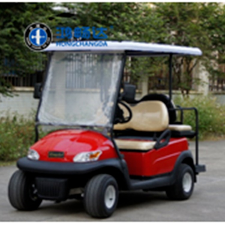 广东鸿畅达 2020新款 2座 4座 电动 高尔夫球车 高尔夫代步车 小区 别墅 电动代步车 性价比高图片