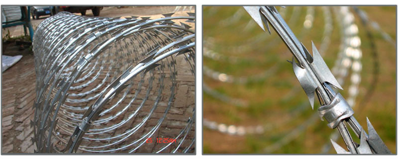 【施工安装】刀刺滾笼，刺丝滚网，刺丝滚笼价格、图片示例图2