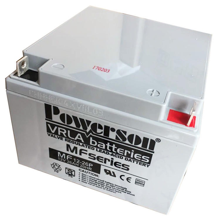 保护神蓄电池MF12-150 Powerson蓄电池12V150AH机房UPS 消防后备系统