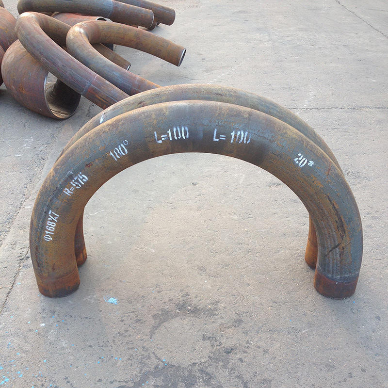 中频热煨制弯管219×8 热煨90度弯管用于建筑圆弧形钢结构