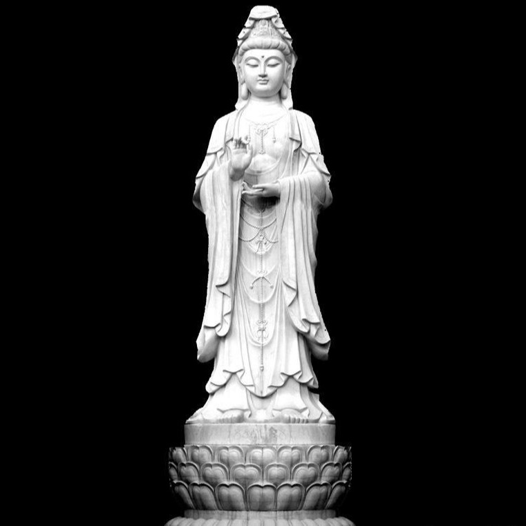 石雕观音菩萨像 坐佛像 如来佛 弥勒佛 阿弥陀佛 大势至佛 厂家专业生产加工