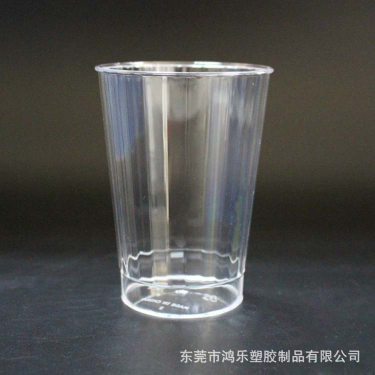东莞厂家定制360ml一次性塑料航空杯塑料水杯透明环保家庭聚会杯示例图1