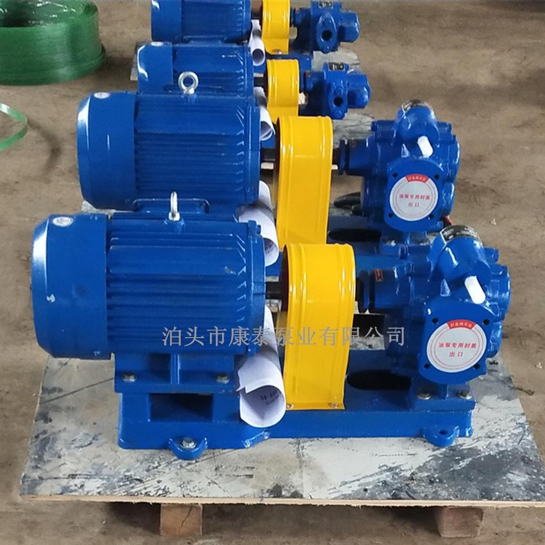 2CY500齿轮油泵 3寸电动齿轮泵 液压齿轮泵 机油输送泵