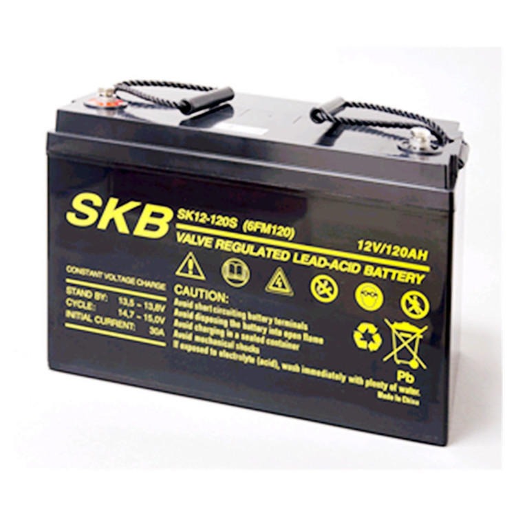 SKB蓄电池SK12-200S 12V200AH德国进口电瓶 主机延长供电