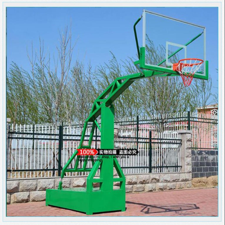 室外篮球架 标准比赛专用凹箱篮球架  龙泰体育 常年出售