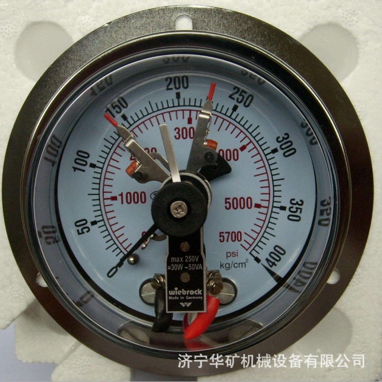 智能数显压力表 YBY-10D矿用电接点压力表带煤安华矿厂家08图片