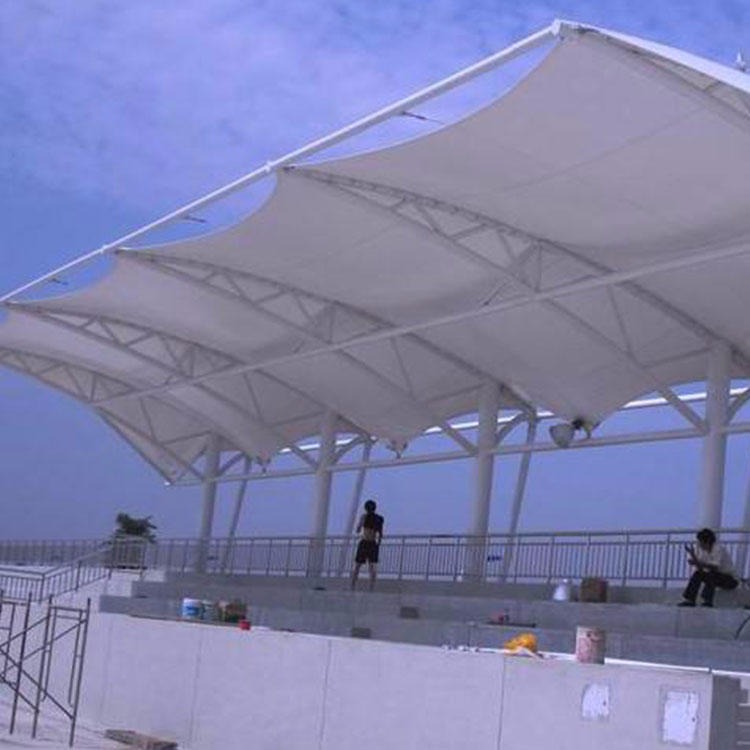 莜歌 户外景观膜结构 大型建设遮阳棚 公园广场膜结构 膜结构 专业安装设计