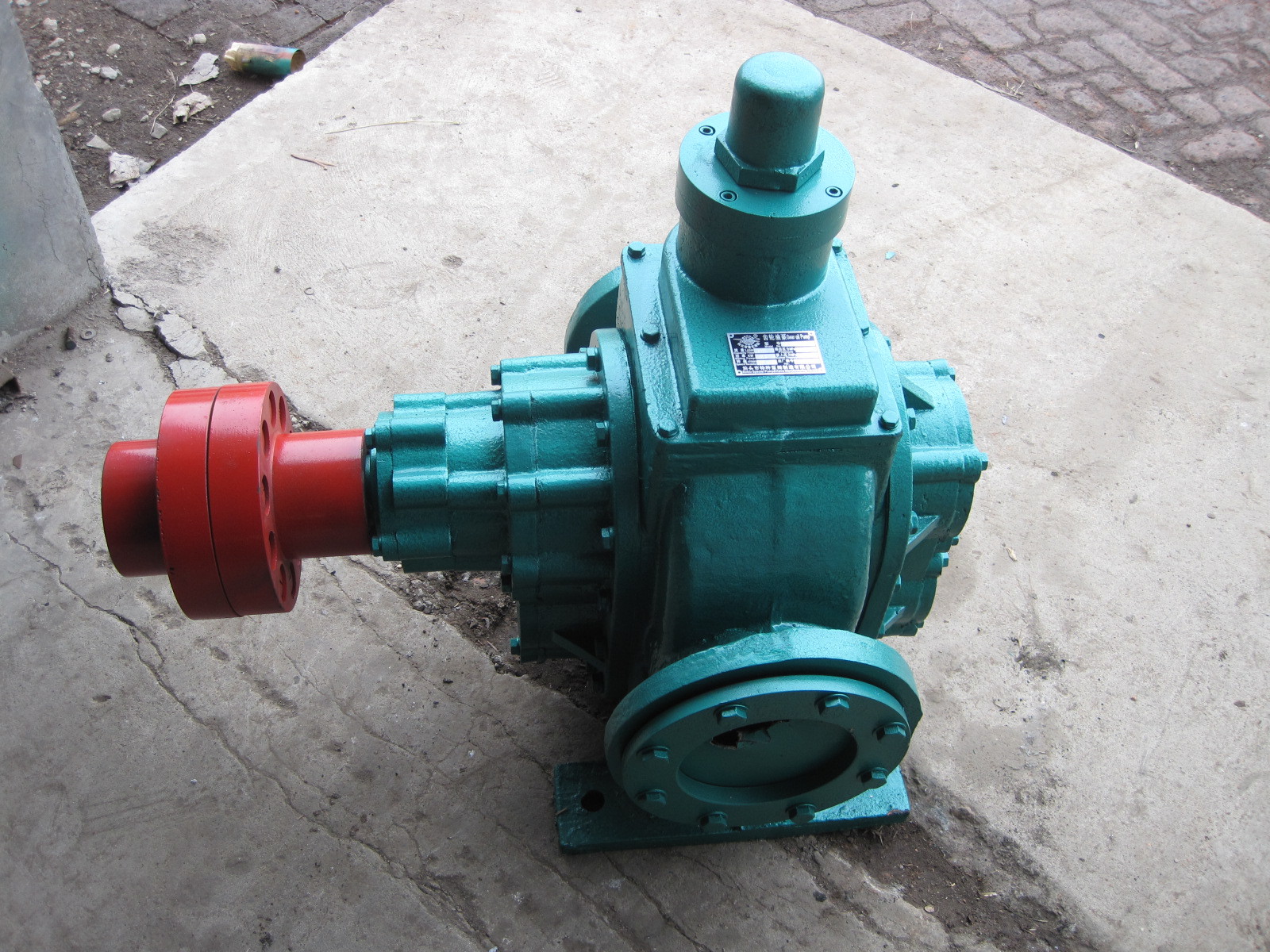 厂家供应YCB型铸铁齿轮油泵 YCB6/0.6圆弧齿轮泵 不阻塞齿轮油泵示例图4