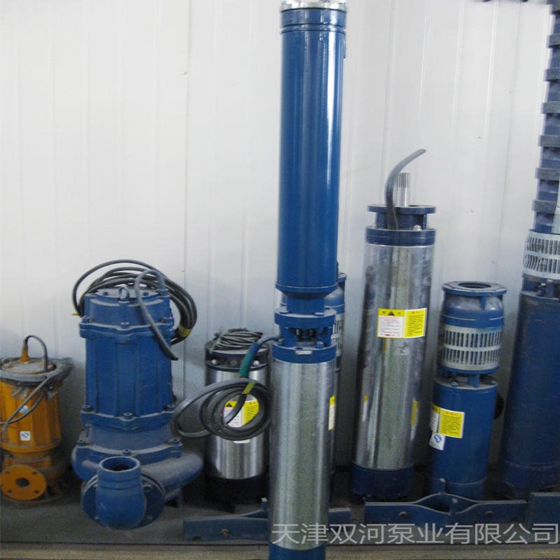 双河泵业提供优质的深井潜水泵型号  200QJ20-220/11 QJ潜水泵  潜水电泵 小直径高扬程井用潜水泵厂家图片