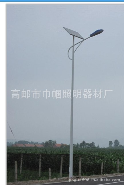 大功率LED50W太阳能系统6米太阳能路灯太阳能如假包换工厂直销示例图2