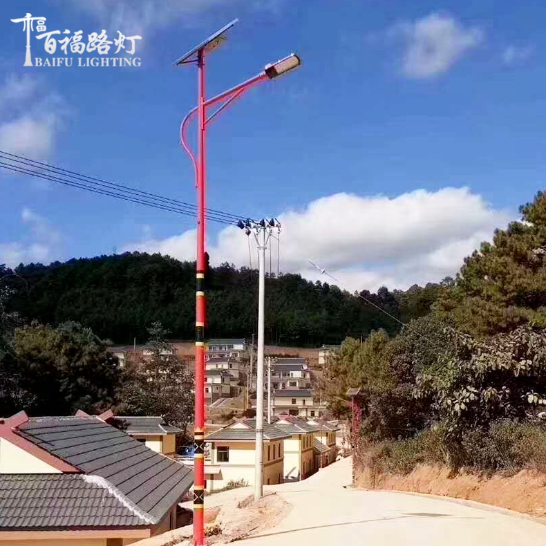 南昌太阳能路灯 农村led道路灯批发 6米路灯生产厂家