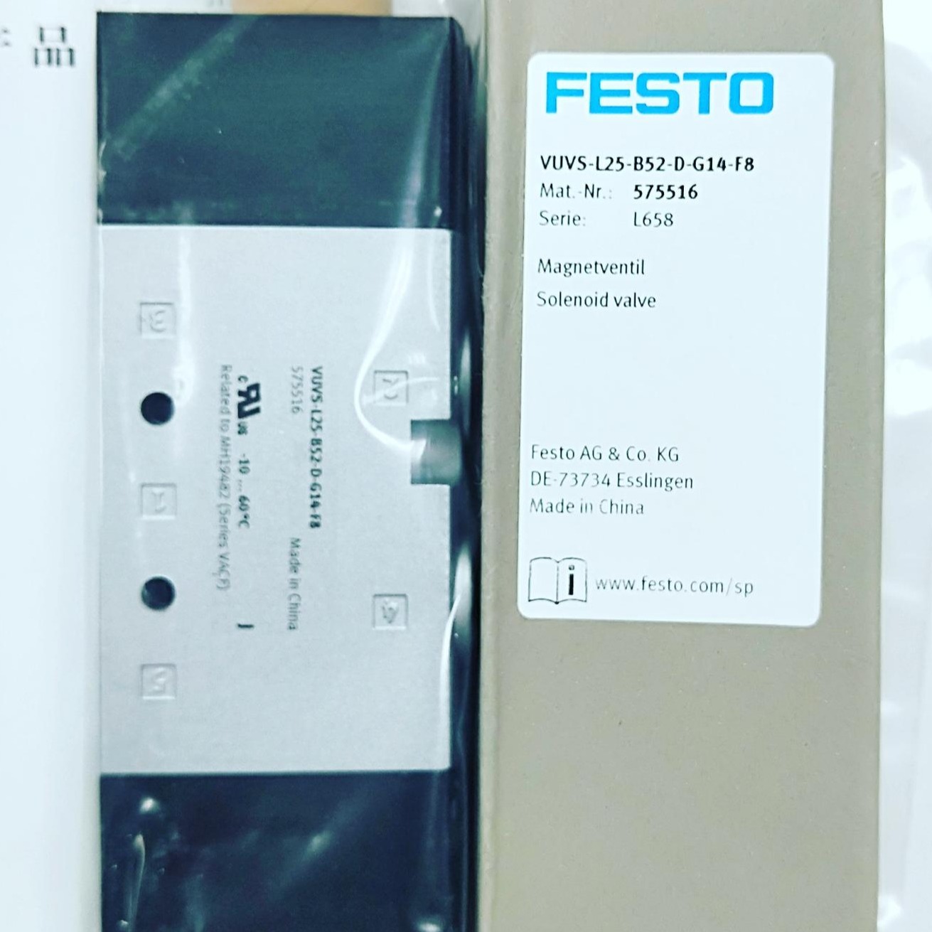 德国FESTO/费斯托VUVG-LK14-M52-AT-Q8-1H2L-S电磁阀特价