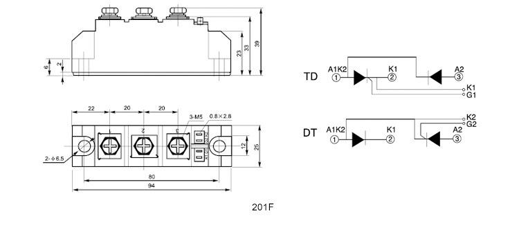 中频电阻焊电源专用 晶闸管整流管混合模块 MFC110A1600V柳晶品牌示例图13