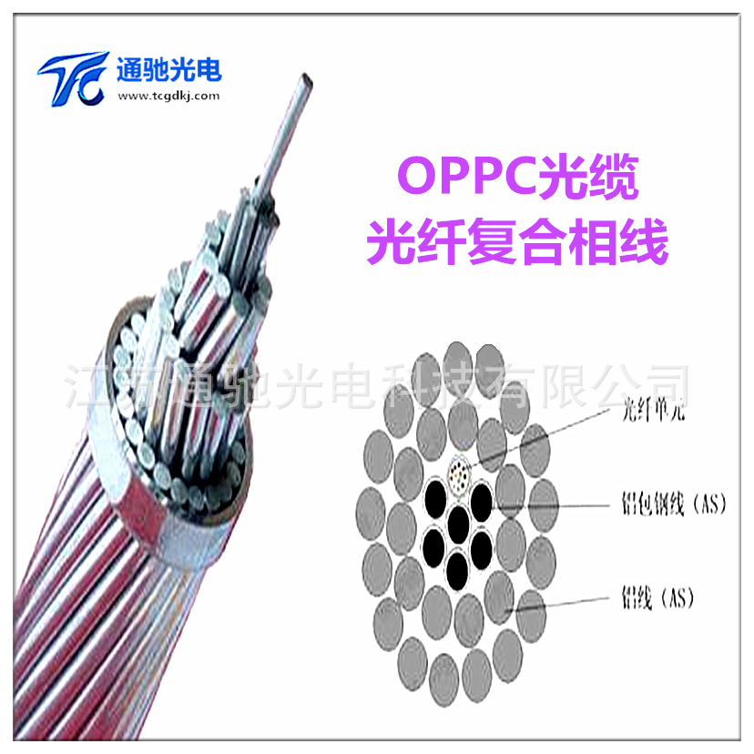 ADSS光缆OPGW光缆OPPC-24B1-85/25,oppc光缆厂家，OPPC光缆价格示例图2