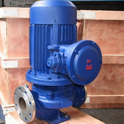 鄂泉YG立式管道油泵,立式离心油泵,防爆型立式管道泵
