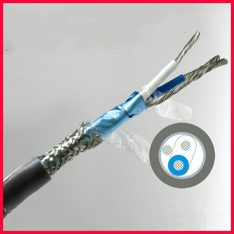 RS485信号电缆 ASTP-120Ω双屏蔽电缆 天联牌 STP-120电缆