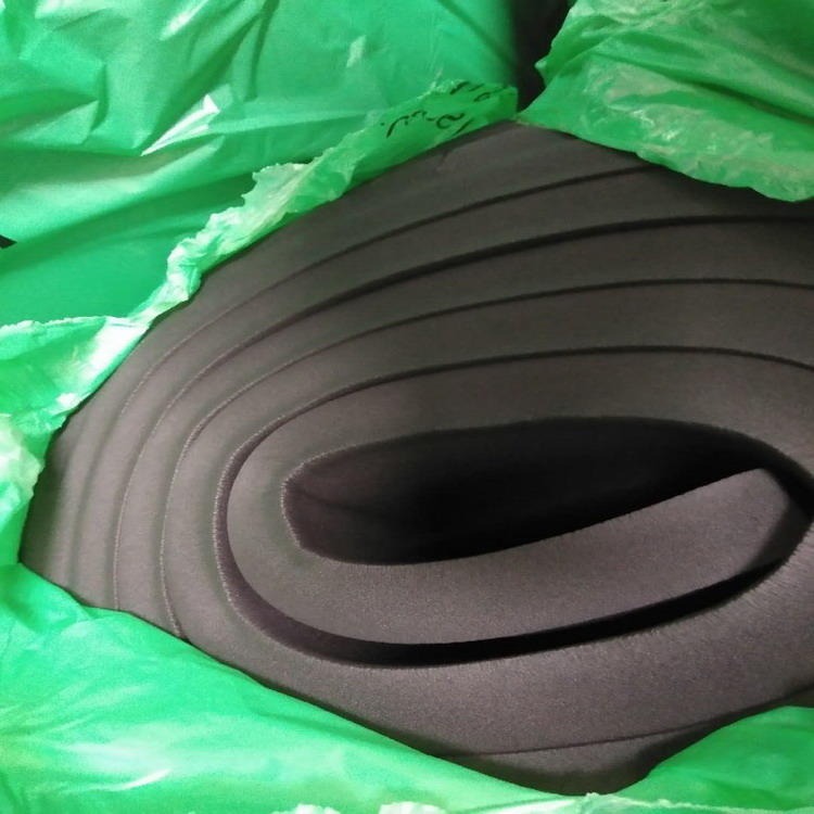 b2级橡塑保温板 普拉多 粘贴单面铝箔和双面铝箔橡塑海绵板价格