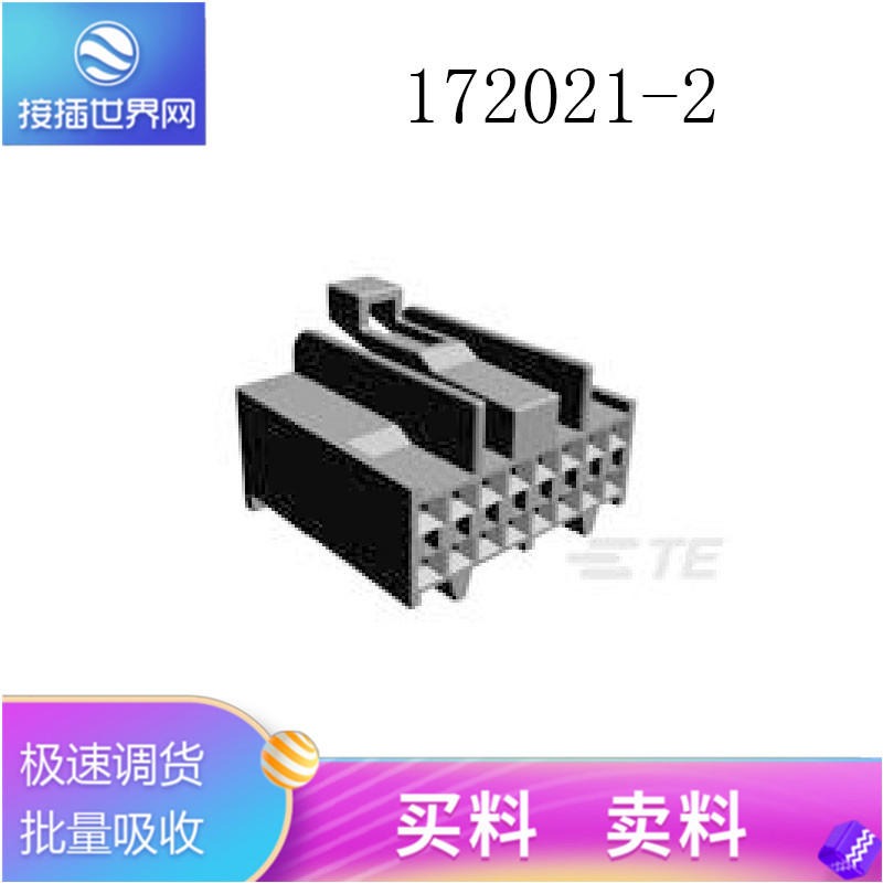 172021-2 TE连接器  泰科接插件 原装现货 接插世界网供应