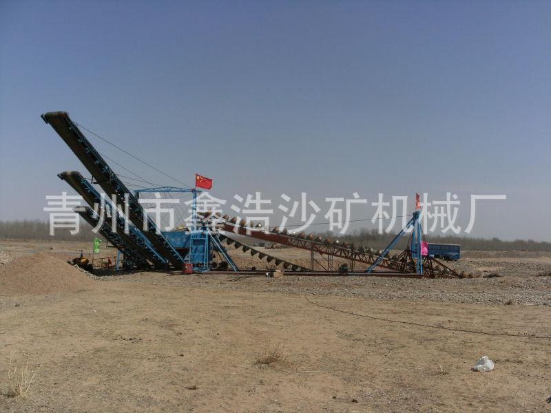 挖沙船 采沙船 挖沙机  山东鑫浩砂矿机械专业制造挖沙机械示例图4