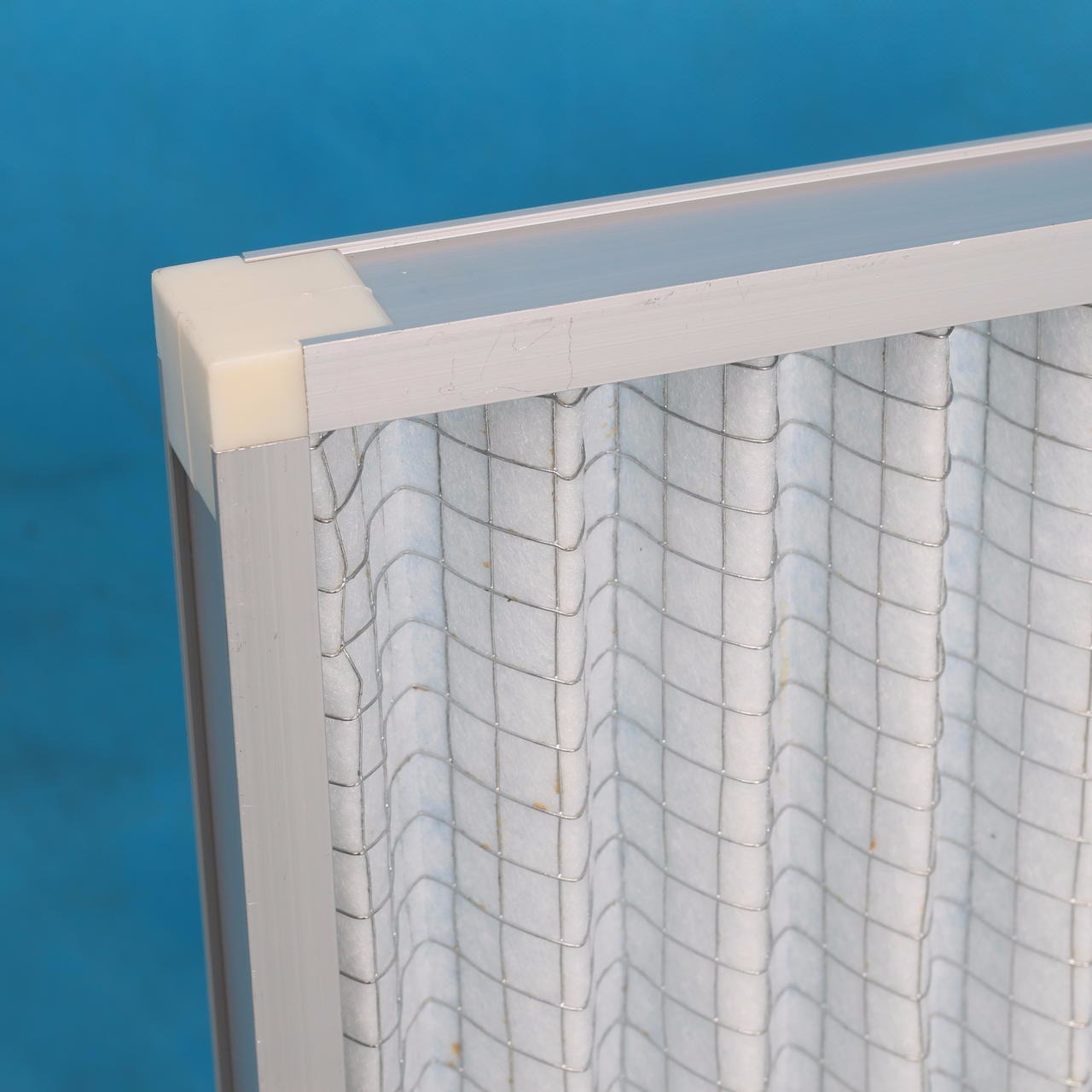 空气过滤器 铝框折叠式初效过滤器 空调过滤网图片