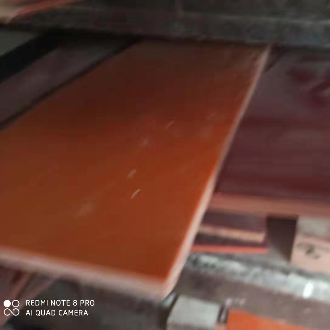 华凯供应 橘红色电木板 黑色电木板的规格和特性分析 加工定制