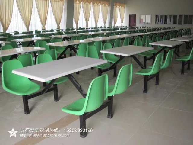 食堂餐桌椅 学生食堂餐桌椅 快餐桌椅生产厂家