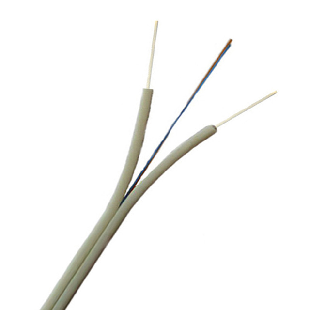 4芯非金属接入网蝶形引入光纤GJXFH-4b1皮线光缆FRP加强件皮线缆