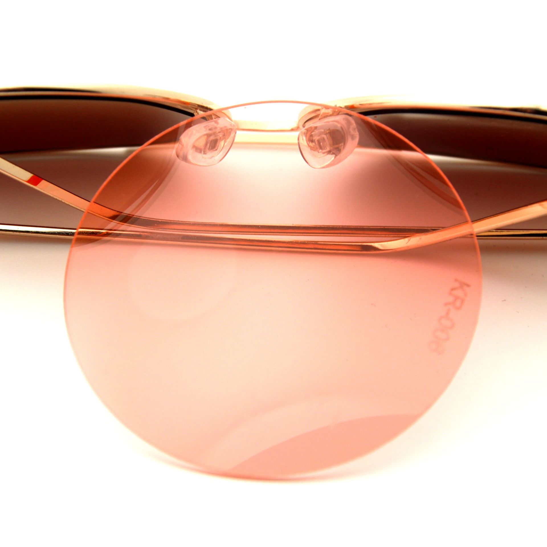 厂家直销 AC/PC单色太阳镜眼镜片 直径65mm可定制防蓝光电脑片示例图2