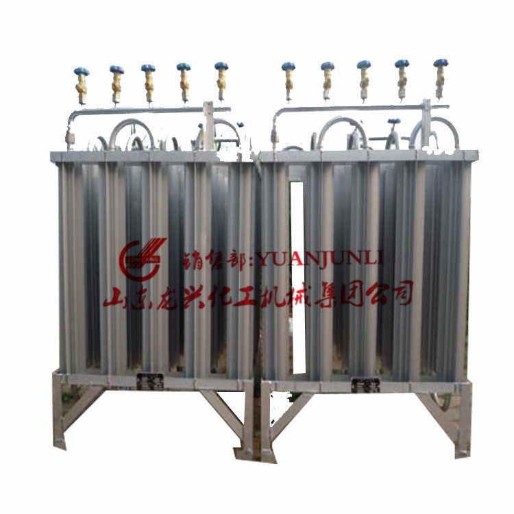 LNG空温式气化器配套氮氧氩、二氧化碳空温式汽化器厂家配套价格图片