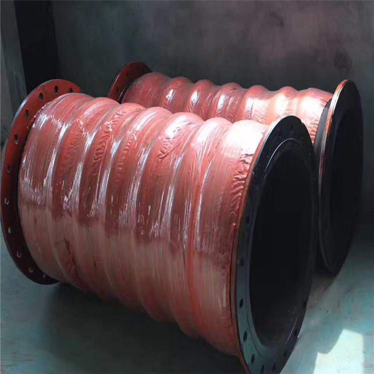 生产大内径橡胶管 内径600MM胶管 内径60公分带法兰胶管公司批发示例图7