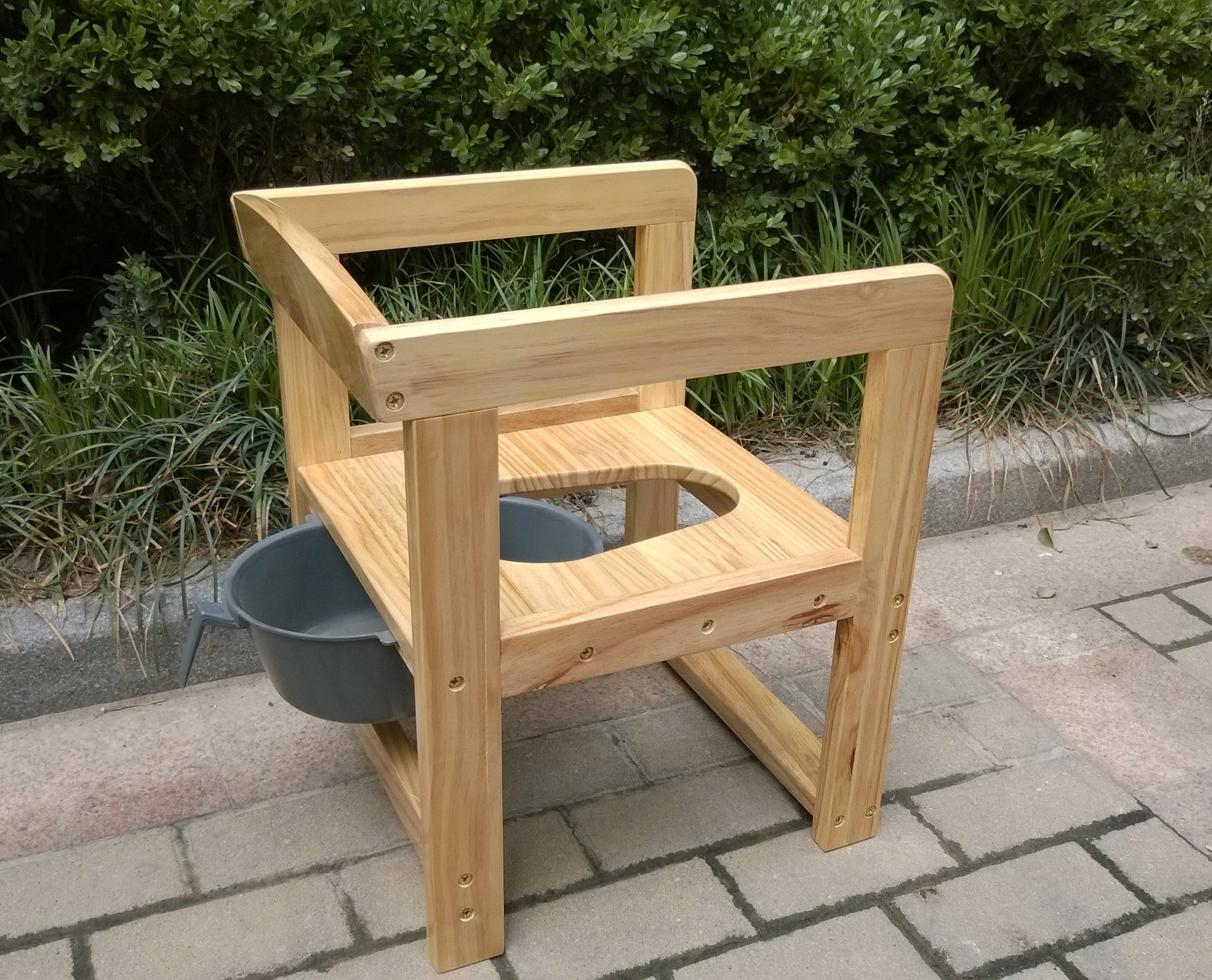 【小宝乐家】新品定制 实木坐便椅 儿童专用 特殊产品可订做示例图4