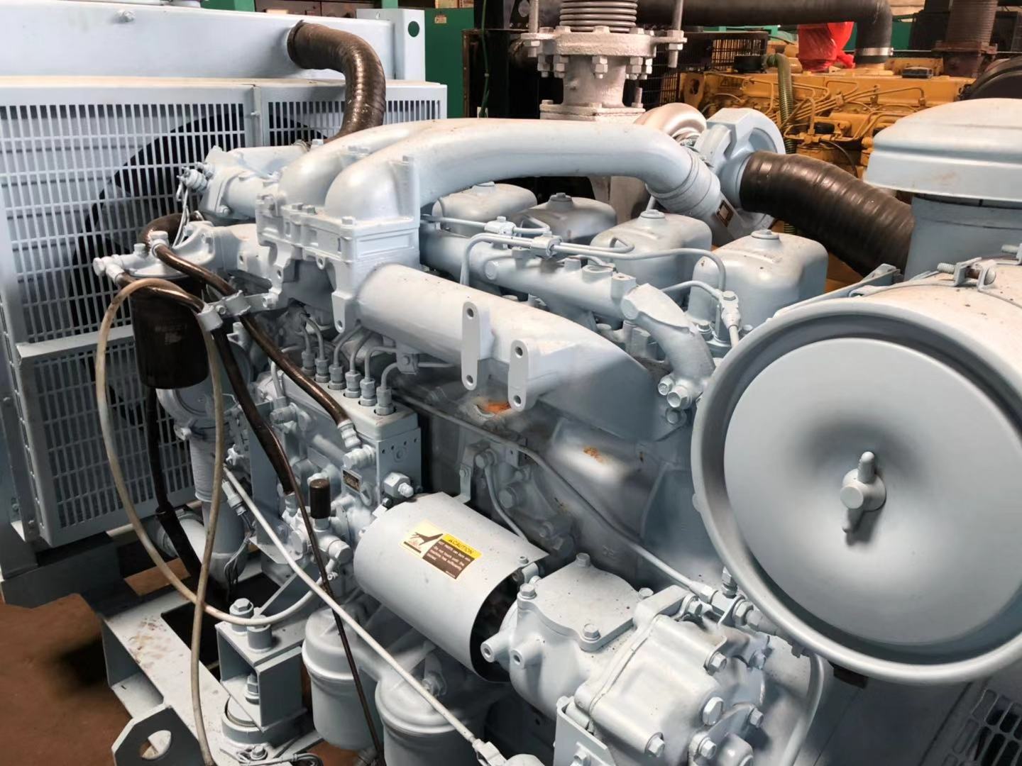 100kw三菱柴油发电机组6D16-T日本原装进口二手柴油发电机组广州示例图5