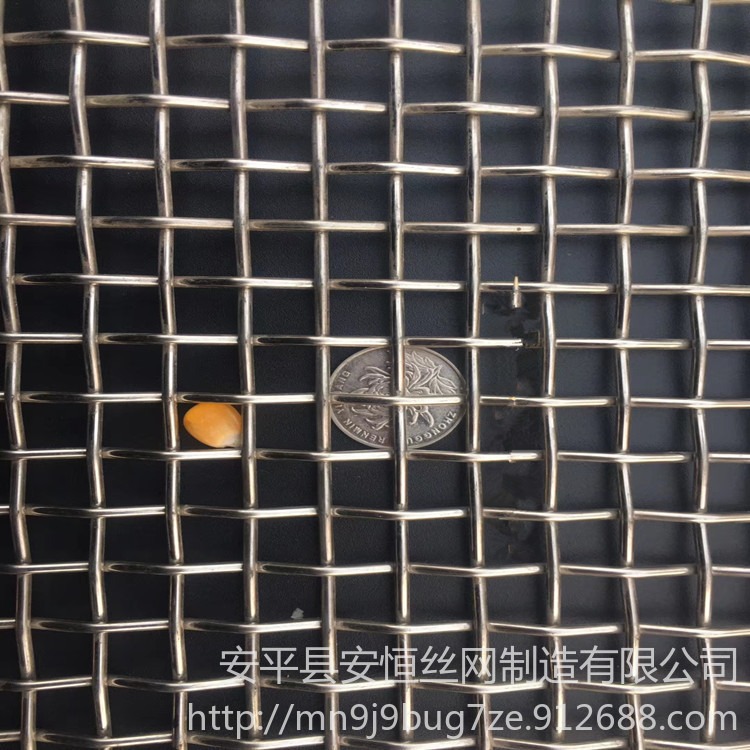 1.2mm丝径5mm孔径钢丝筛网 方孔编织不锈钢滤网 5mm孔径不锈钢圆孔网图片