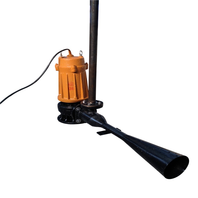 喇叭形潜水射流曝气机 不锈钢射流式自吸泵 混合曝气器图片