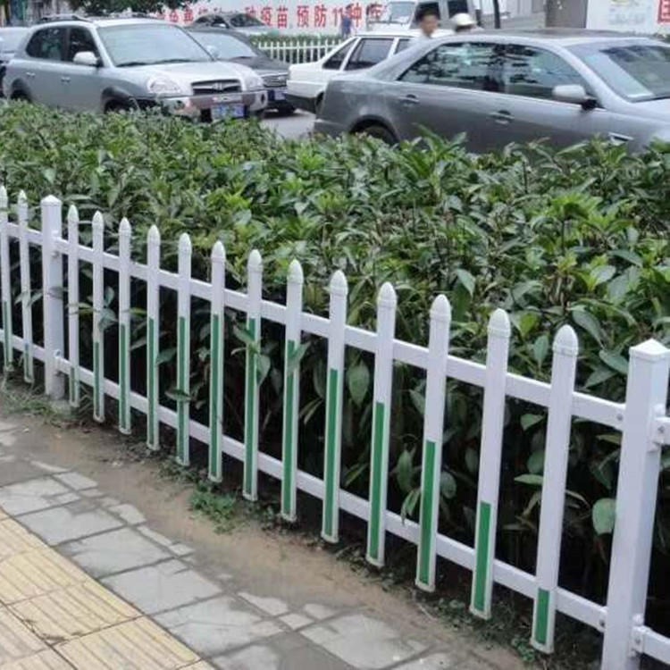 满星实业供应 绿化带草坪围栏 塑钢PVC护栏 别墅花园围栏 pvc塑钢草坪围栏