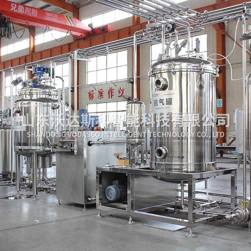 淡炼乳灌装生产线 炼乳制作设备 甜炼乳加工全套设备图片