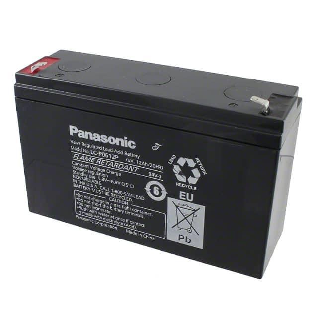 松下蓄电池LC-P0612 6V12ah EPS 风电专用 监控消防 消防 免维护铅酸电池