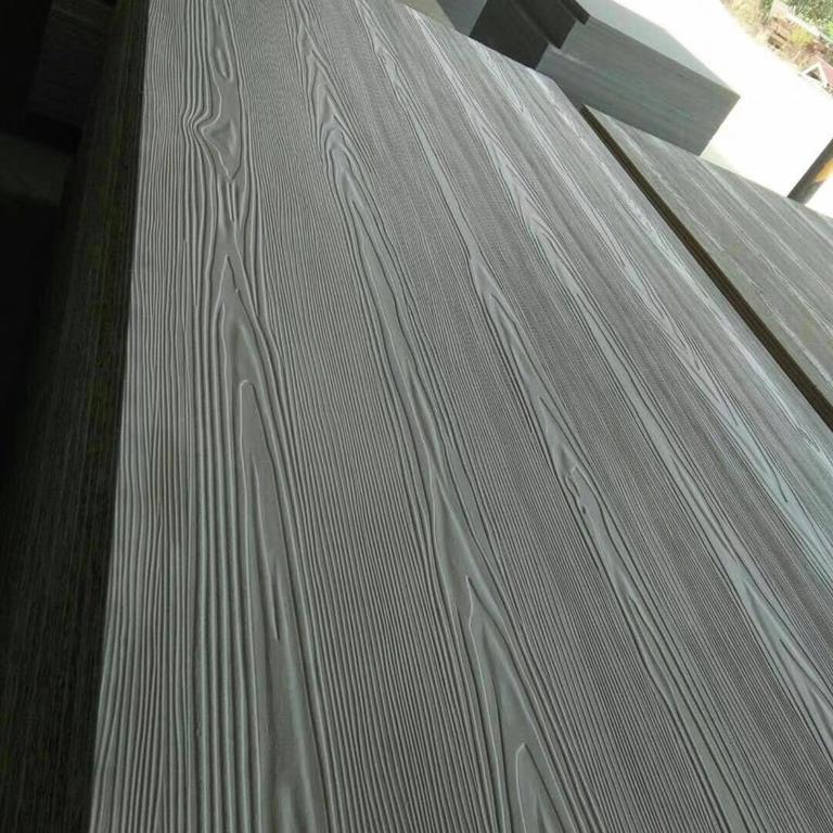 埃尔佳供应防火木纹水泥纤维板 高密度别墅外墙板 现货促销