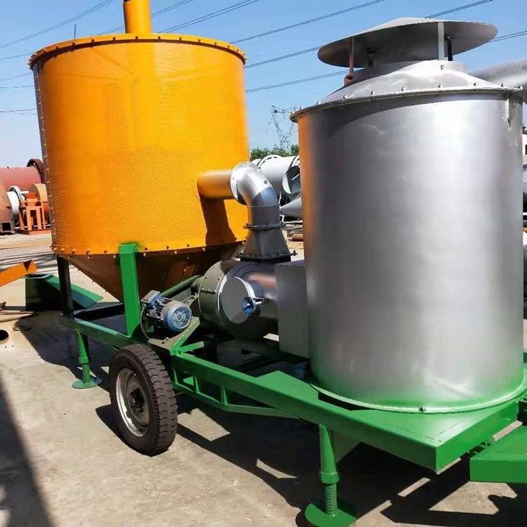 5-10吨粮食烘干机 移动式水稻玉米干燥机 冠凌 郑州玉米烘干塔价格