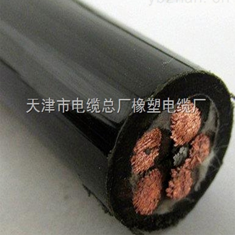 橡套电缆 重型钢丝加强型橡套耐磨软电缆 YC-J 8x1.5 450/750v 小猫牌 现货促销供应